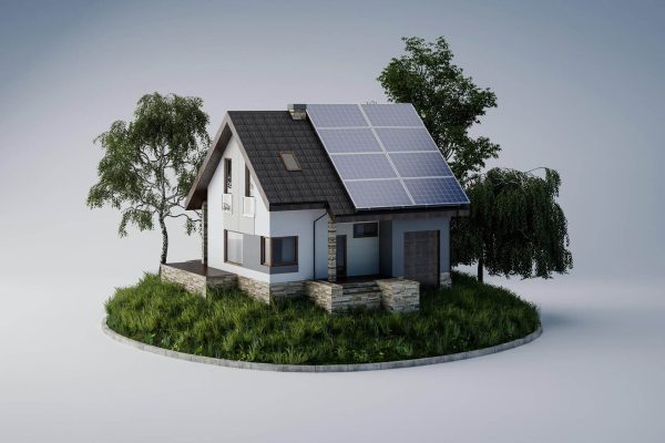 solar-panels-green-energy-home-white-background-3d-illustration